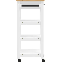 Carrito de cocina Monza 1 cajón + 3 estantes 90x48x40 cm