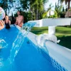 Cascada para piscina Intex con luces LED multicolor 3596/2974 L/h blanco
