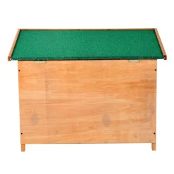 Caseta de perro madera 85x58x58 cm