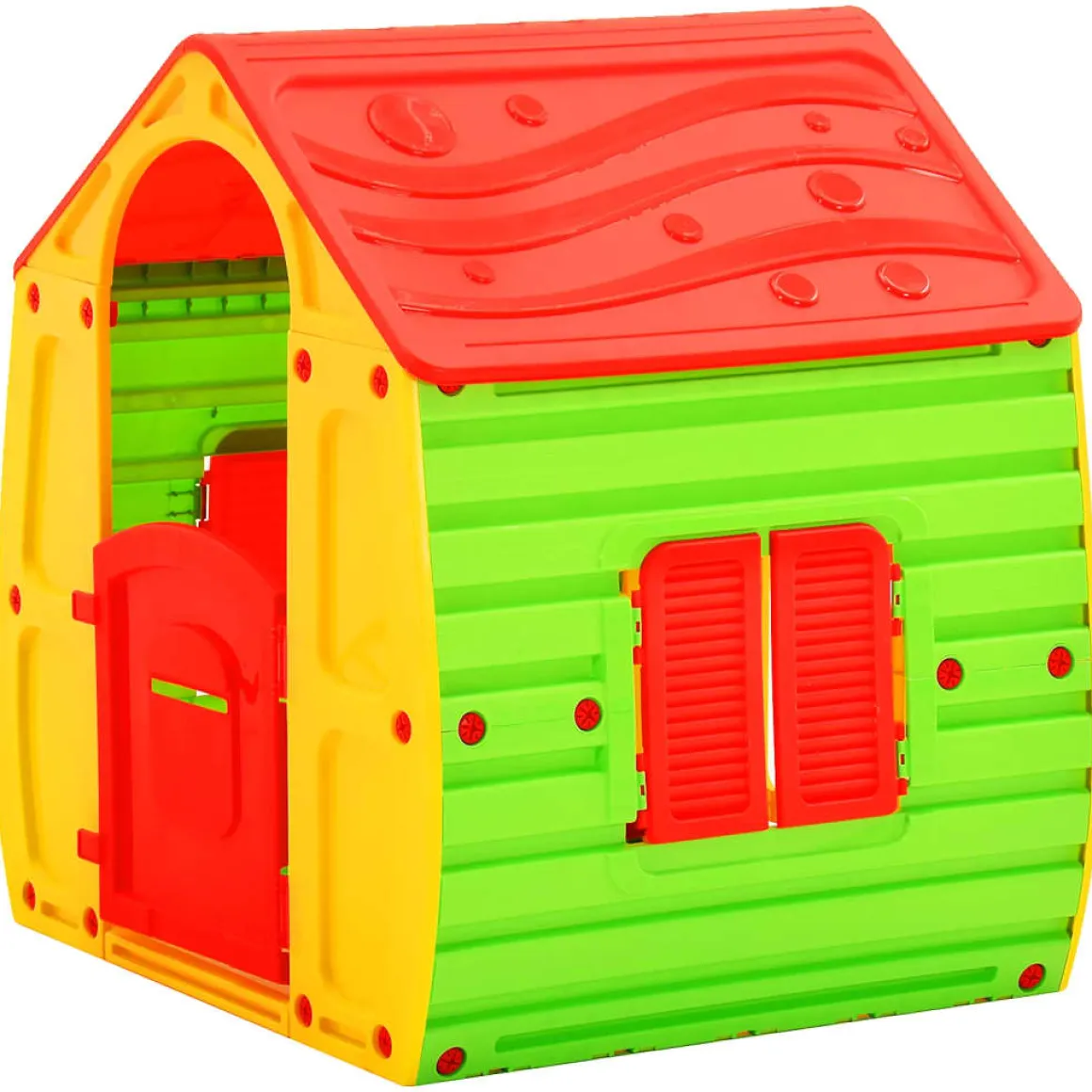 Casita de juegos infantil +10 meses multicolor 109x102x90 cm