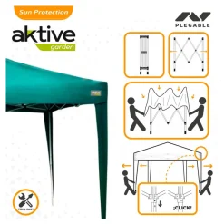 Cenador plegable Max-AIR Aktive 240/250x300x300 cm