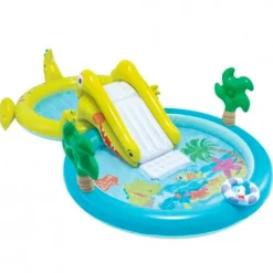 Centro de juegos Cocodrilo Intex hinchable 323x175x74 cm
