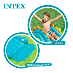 Centro de juegos hinchable Intex dinosaurios 143L +2A 58x152x191 cm