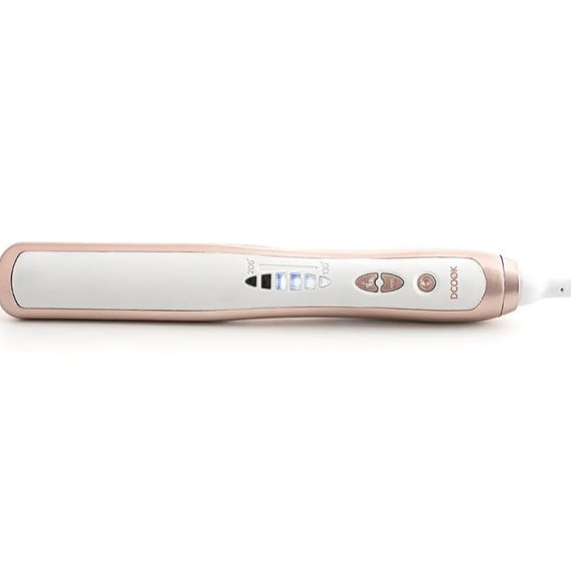 Cepillo alisador Gallery Dcook 6 niveles de temperatura 130ºC-200ºC blanco/rose gold