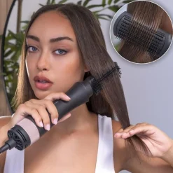 Cepillo de aire Cecotec Bamba CeramicCare 10in1 Styler 3 temperaturas 2 velocidades negro