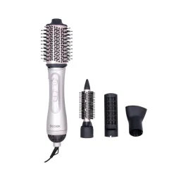 Cepillo de aire Gallery Dcook 1000W 2 velocidades con 4 accesorios gris