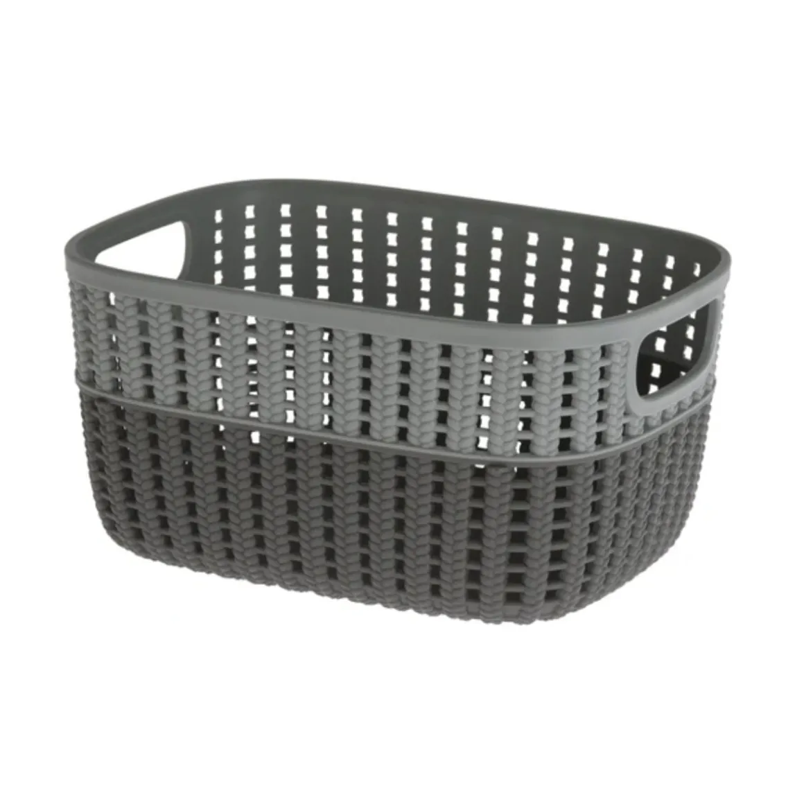 Cesta organizativa con asas 12x18x24 cm