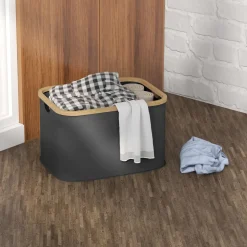 Cesto para colada Lore Homcom 36L con asas 26,5x44,3x33,3 cm