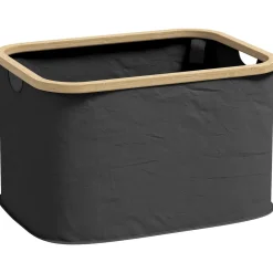 Cesto para colada Lore Homcom 36L con asas 26,5x44,3x33,3 cm