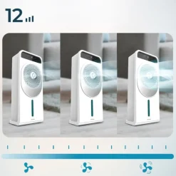 Climatizador evaporativo Cecotec EnergySilence 5000 Cool Wave 28W 5L 12 velocidades blanco