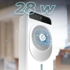 Climatizador evaporativo Cecotec EnergySilence 5000 Cool Wave 28W 5L 12 velocidades blanco