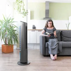 Climatizador evaporativo Cecotec EnergySilence 2000 Cool Tower Smart 60W 2L gris