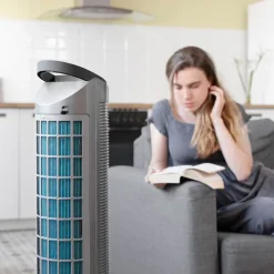Climatizador evaporativo Cecotec EnergySilence 2000 Cool Tower Smart 60W 2L gris
