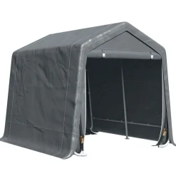 Cobertizo Caraz Outsunny lona impermeable 200x240x200 cm