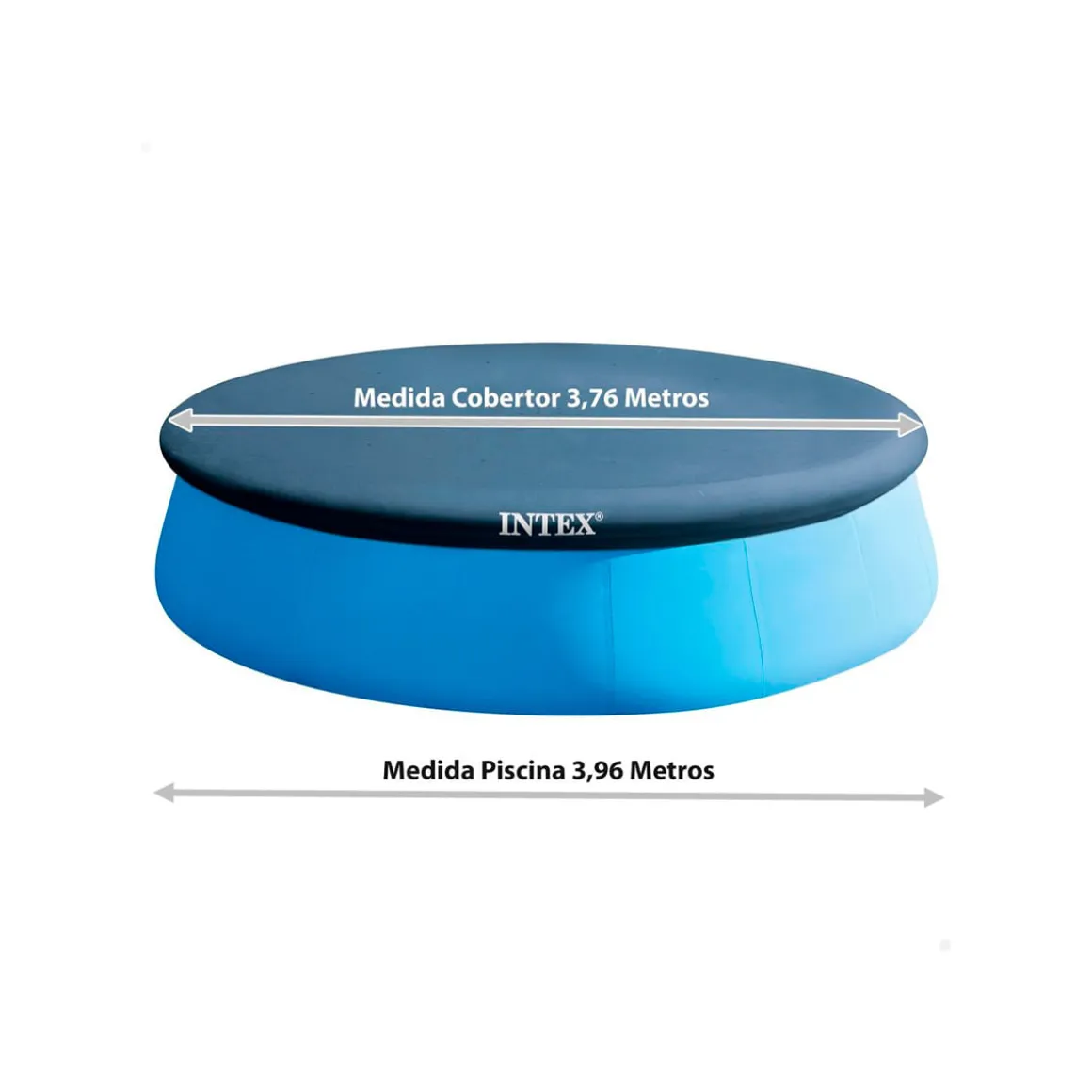Cobertor Intex para piscinas circulares Ø376