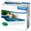 Cobertor para piscina rectangular Intex vinilo azul 20x460x226 cm