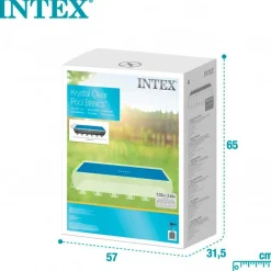 Cobertor para piscina rectangular Intex azul 716x346 cm