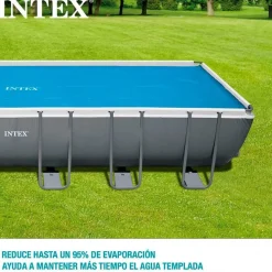 Cobertor para piscina rectangular Intex azul 716x346 cm