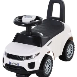 Coche correpasillos Homcom para bebé 12-36 meses blanco 41,5x62x28 cm
