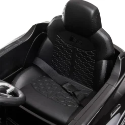 Coche eléctrico infantil Audi RS Q8 Homcom con mando a distancia negro 51x101x62 cm