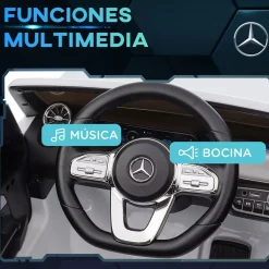 Coche eléctrico infantil Mercedes Benz EQA 12V con mando
