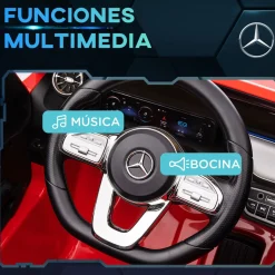 Coche eléctrico infantil Mercedes Benz EQA 12V con mando
