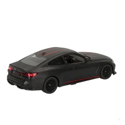 Coche teledirigido BMW M4 CSL Rastar con mando +6A negro 8,5x30x13 cm