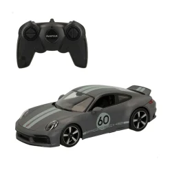 Coche teledirigido Porche 911 Classic 1:16 con luz +6A negro 8x28x12 cm