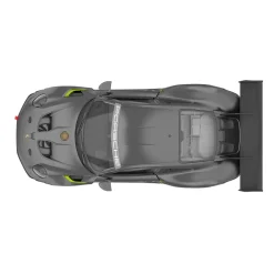 Coche teledirigido Porsche 911 GT2 RS Clubsport 25 Rastar con mando gris 9x33,8x14 cm