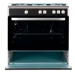 Cocina de gas con horno Infiniton CC9090HGCX inox 78x90x60 cm