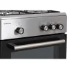 Cocina de gas con horno Infiniton CC57TAC 43L 3 fuegos inox 49 cm