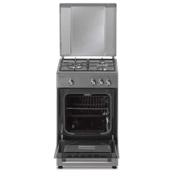 Cocina de gas con horno Infiniton CC57TAC 43L 3 fuegos inox 49 cm