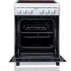 Cocina eléctrica CC-V350G Infiniton vitrocerámica+horno eléctrico 48L blanco/negro 85,5x50x56,5 cm