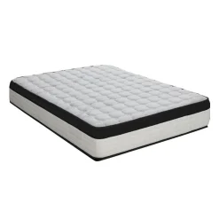 Colchón Carbono Evolution Matris viscoelástica núcleo HR efecto antiestrés blanco