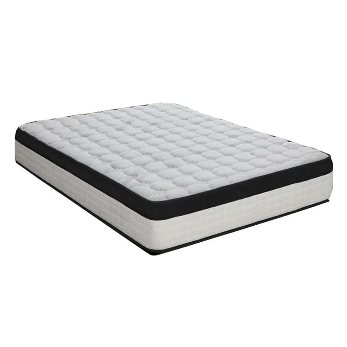 Colchón Carbono Evolution Matris viscoelástica núcleo HR efecto antiestrés blanco