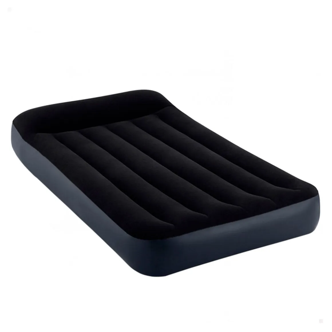 Colchón hinchable Dura-Beam Standard Pillow Rest Classic con bomba negro 25x99x191 cm
