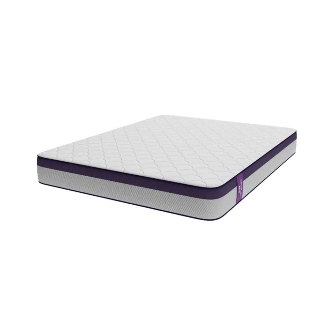 Colchón multicapa Cecotec Flow PureVital 3900 firmeza alta visco + ViscoSense blanco 25 cm