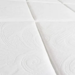 Colchón Noah Diamante Deluxe viscoelástica enrollado blanco