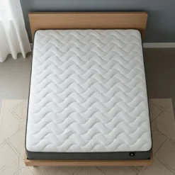 Colchón Reset Obi espumación premium CoolFoam ThermoFusion + viscoelástica gris 24 cm