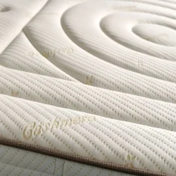 Colchón viscoelástico Exclusivo Cashmere núcleo Bio Nature HR blanco 26 cm