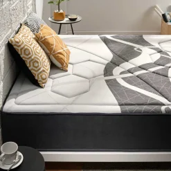 Colchón viscoelástico Luxury Memory Grafeno núcleo HR con visco Grafeno blanco 30 cm