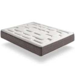 Colchón viscoelástico Royal Premium núcleo HR Pro Nature blanco/gris 28 cm