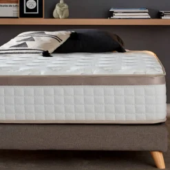 Colchón viscoelástico Top Relax efecto nube Top Confort blanco 23 cm