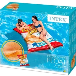 Colchoneta Bolsa de patatas fritas Intex 178 x 140 cm