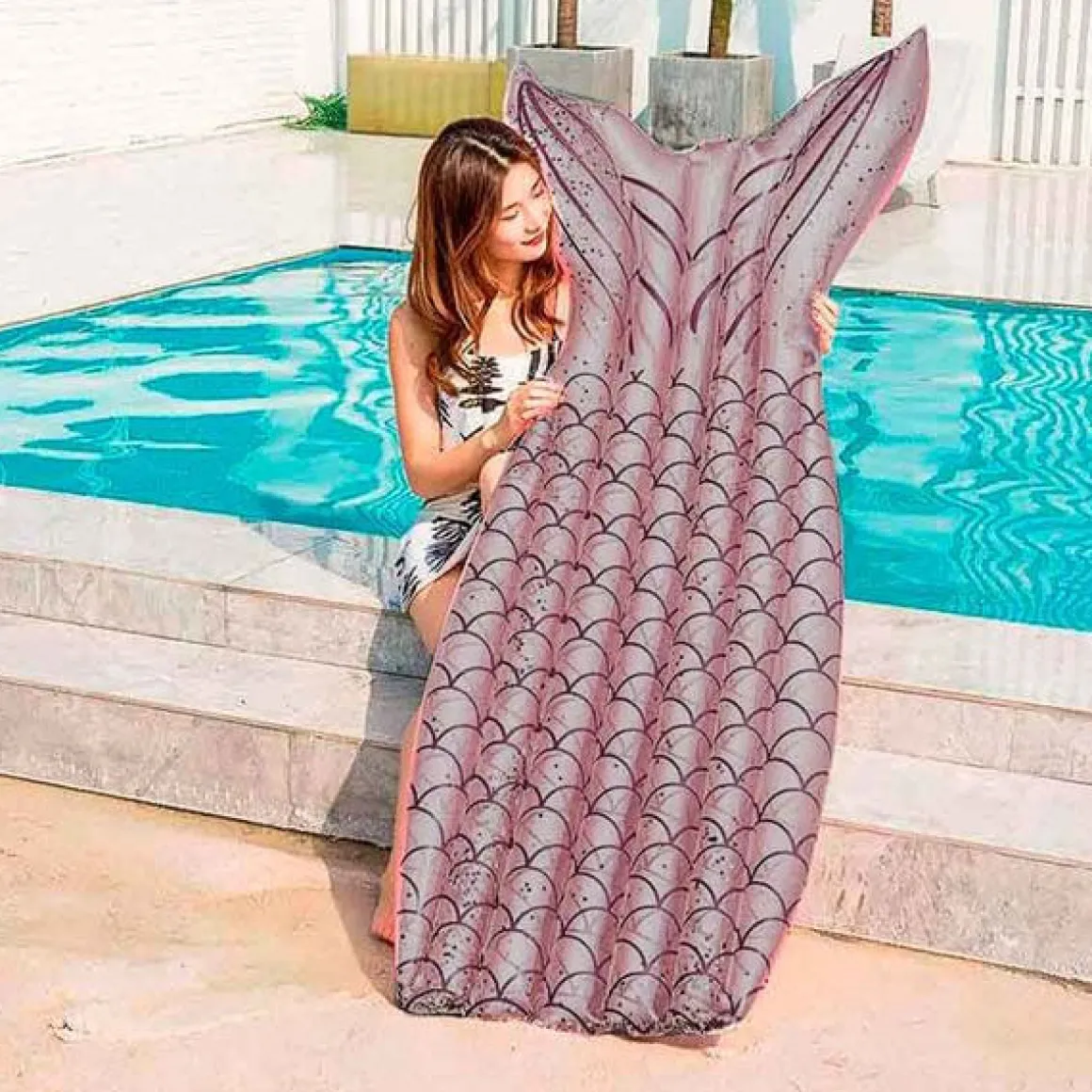 Colchoneta cola de sirena