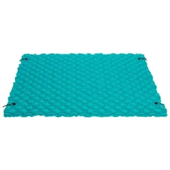 Colchoneta hinchable Intex para 3 personas turquesa 290x213 cm