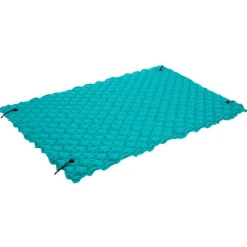 Colchoneta hinchable Intex para 3 personas turquesa 290x213 cm