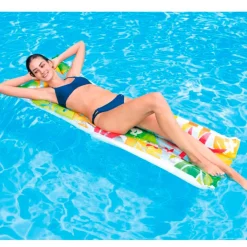 Colchoneta hinchable Intex diseño estampado 69x183 cm