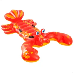 Colchoneta hinchable Intex langosta 4 asas +3A rojo 137x213 cm