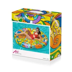 Colchoneta Isla Flotante multicolor 173x173 cm